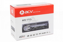 Автомагнитола 1din ACV AVS-1712 W  - 4